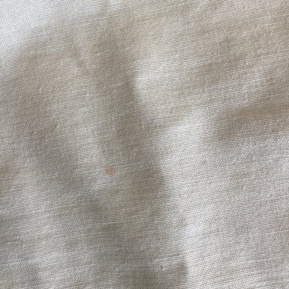 Gap Cotton Canvas Double Breasted Jacket Pale Yellow Size Medium - Picture 10 of 10